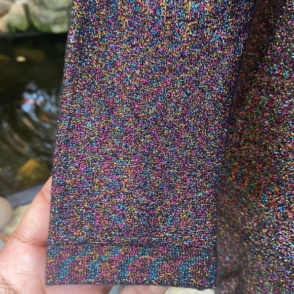 Rebecca Minkoff Claude Metallic Dress Size M - Picture 5 of 7